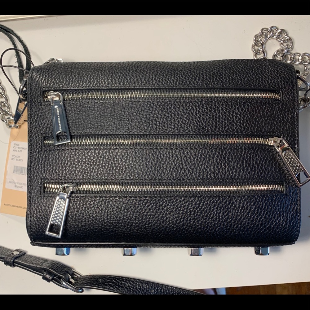 Rebecca Minkoff Mini 5-Zip Crossbody (NWT)